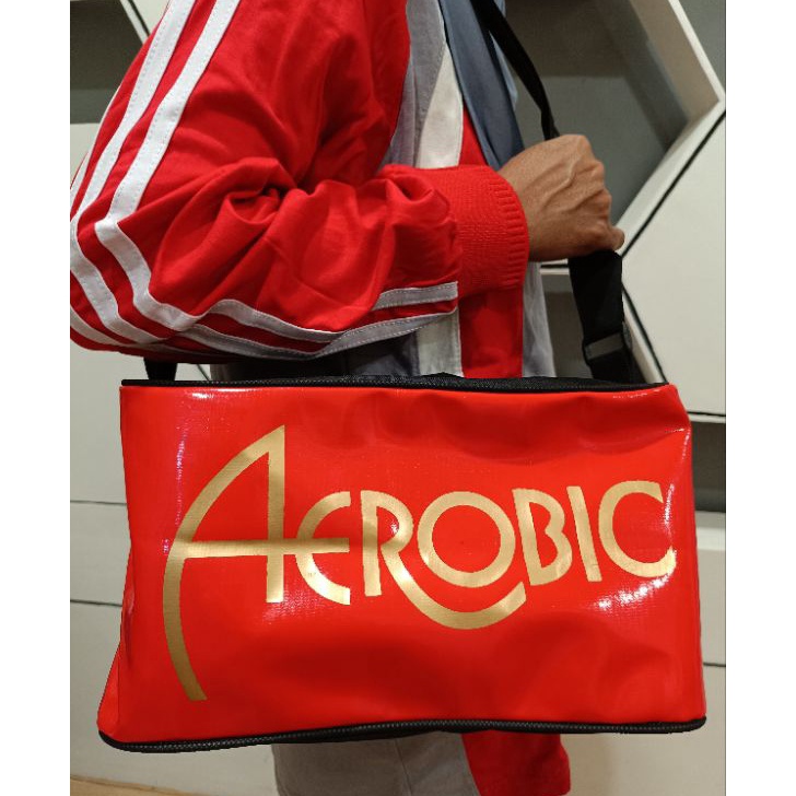 CXNP4917 PALING AMPUH>>> Tas senam-Gym wanita  Aerobic bahan glossy