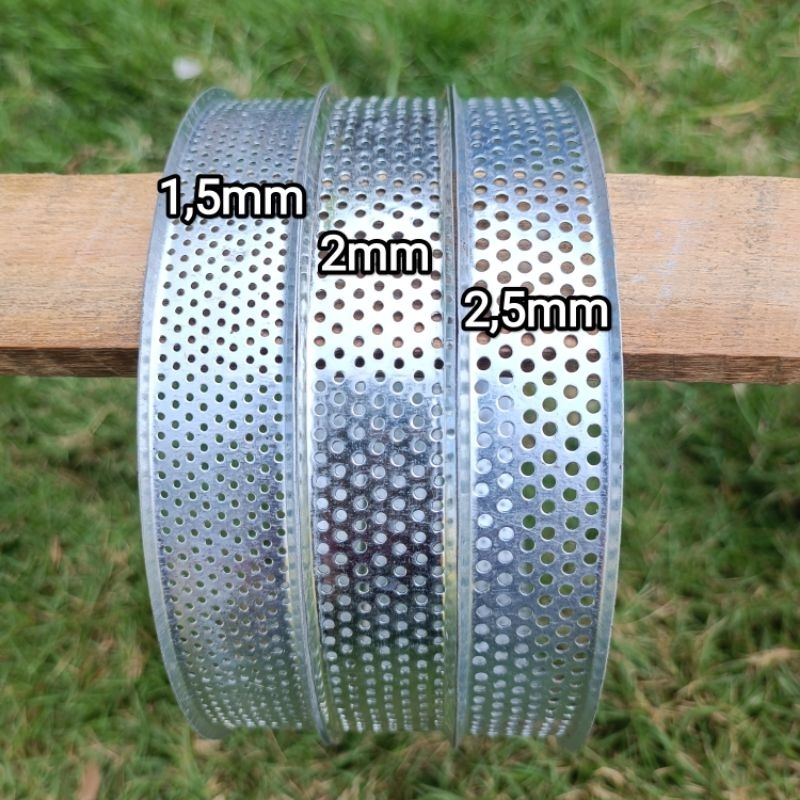 sarangan diskmill ffc15 lubang 1,5mm 2mm 2,5mm saringan ffc 15