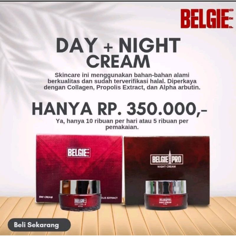 DAY CREAM DAN NIGHT CREAM BELGIE PRO