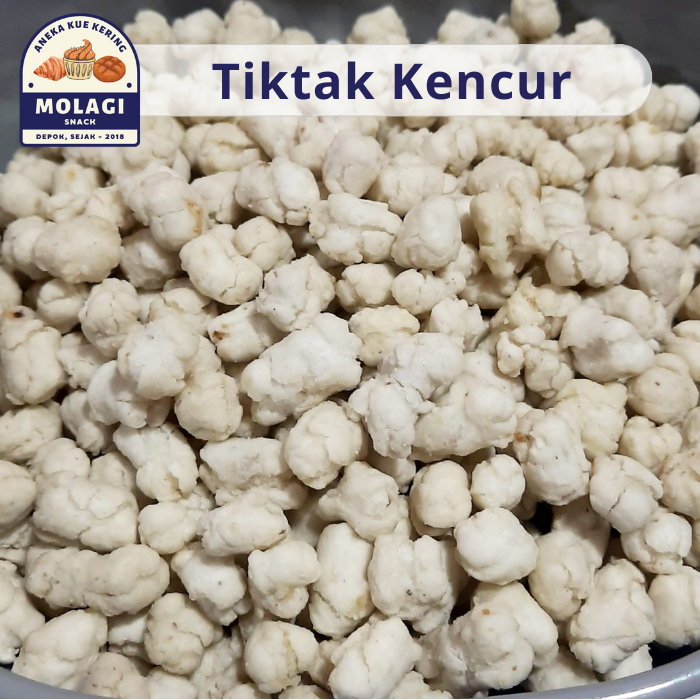 

Pilus Tiktak Kencur / Pilus Cikur Gurih Renyah 250 Gram - Molagi Snack