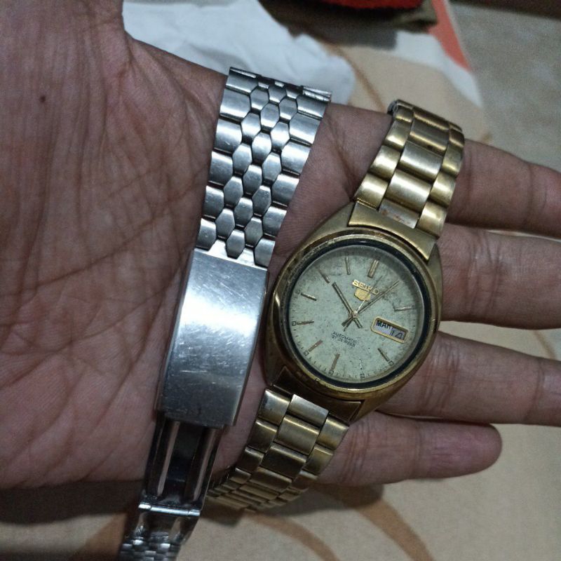 ~sepaket tali jam seiko beras dan jam seiko automatic fosfor