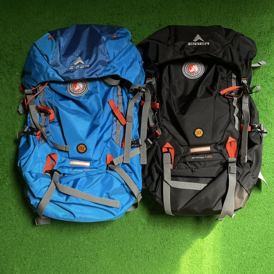 Tas Gunung Carrier Rhinos 45L Camping Trekking