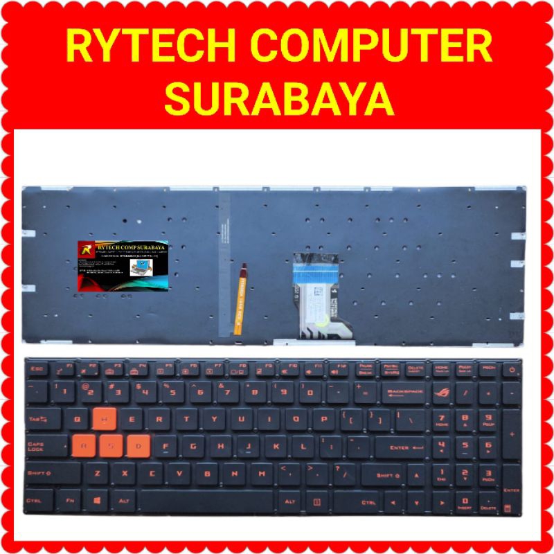 Keyboard Asus ROG STRIX GL502 GL502V GL502VM GL502VMK GL502VS GL502VSK GL502VT