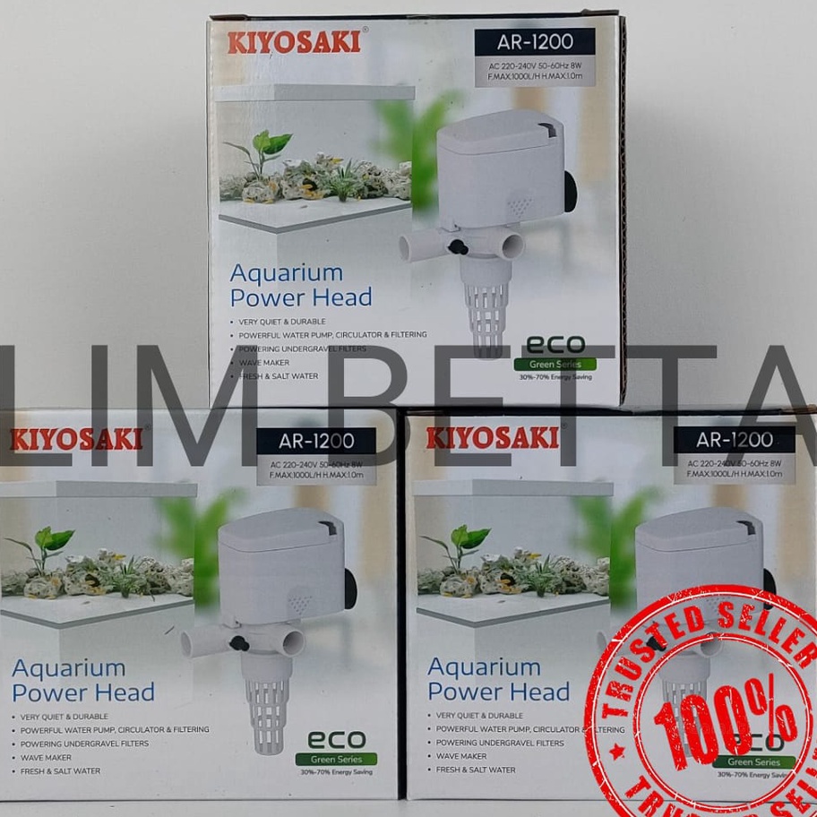 GWXS3882 READY STOK  POMPA AQUARIUM KIYOSAKI AR-1200 / POWER HEAD KIYOSAKI AR 1200