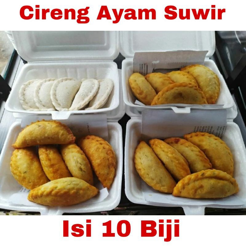 

Cireng isi Ayam Suwir Isi 10 Biji