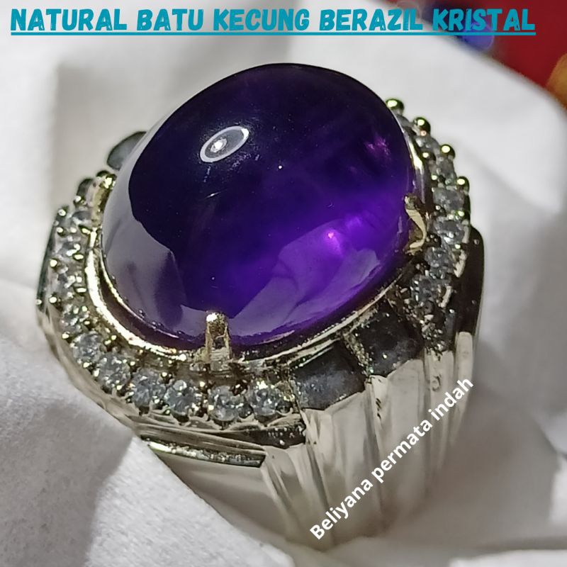 CINCIN NATURAL BATU KECUBUNG  ORI
