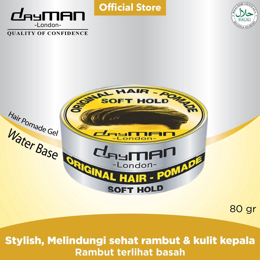 ✅ Ready Dayman Hair Pomade 80 g