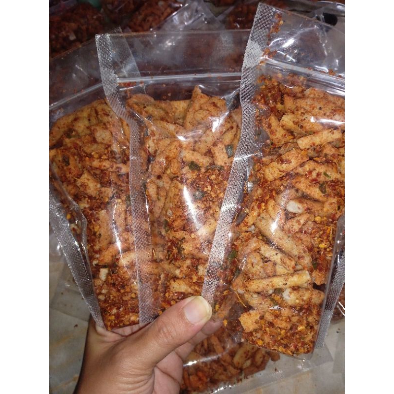 

basreng pedas daun jeruk