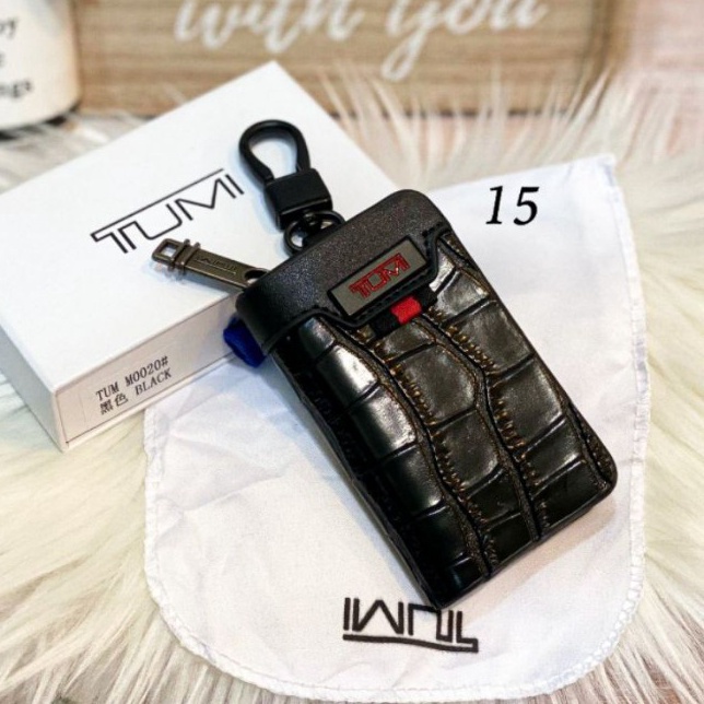 DTSG3147 [KODE 77]  DOMPET SNTK STNK GANTUNGAN KUNCI KONCI TUMI MOBIL MOTOR PREMIUM FREE BOX