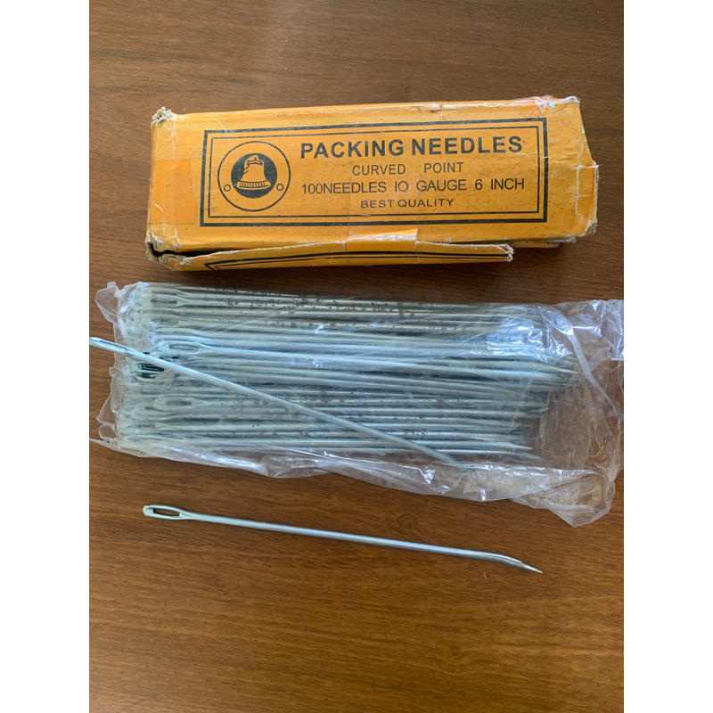 Jarum Jahit Karung 15cm Paket Online | Jarum Karung Goni | Jarum Jumbo untuk Jahit Karung | Jarum Be