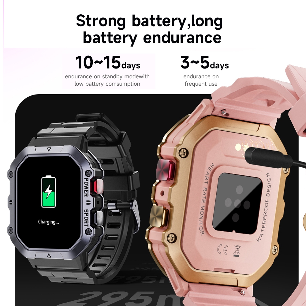 Skmei jam tangan wanita  smart watch olahraga anti air 1atm jam android sport touch screen jam tangan pintar