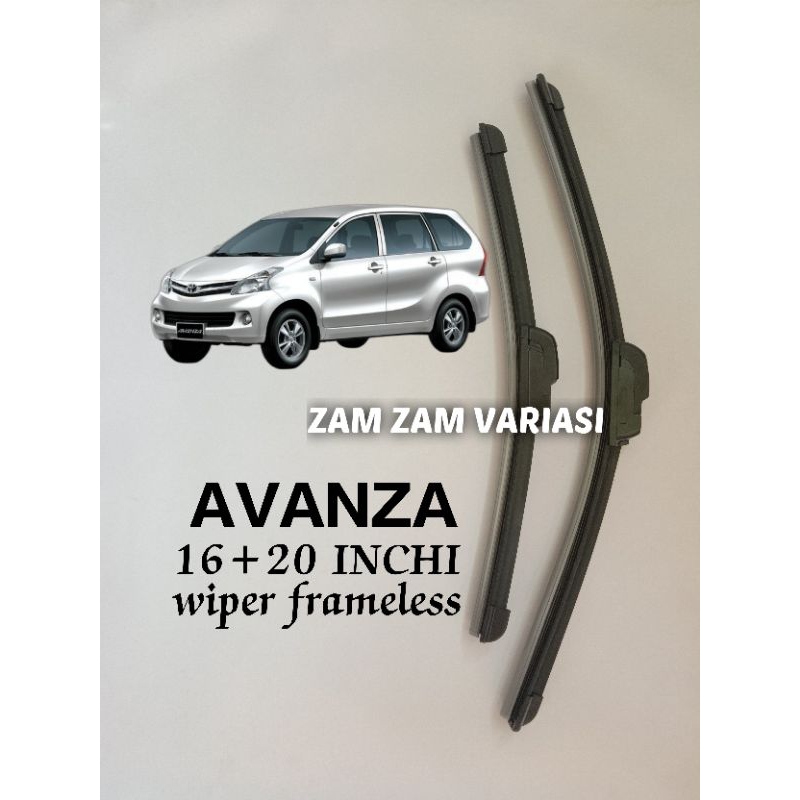 Wiper avanza 2014 frameless