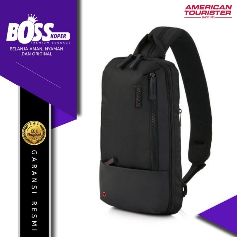 Tas Selempang Pria AMERICAN TOURISTER Sling Bag Original
