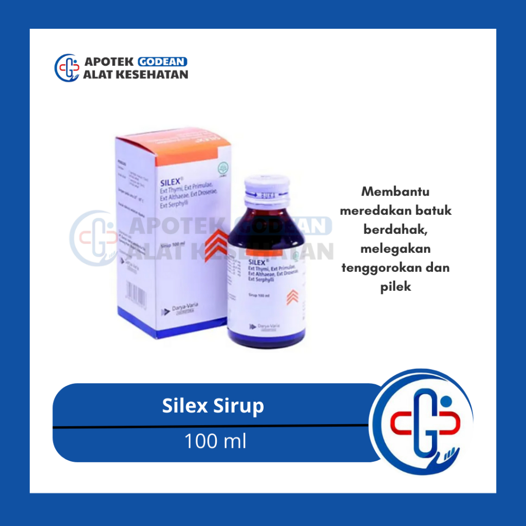 Silex Sirup 100ml - obat batuk ibu hamil - obat batuk ibu menyusui