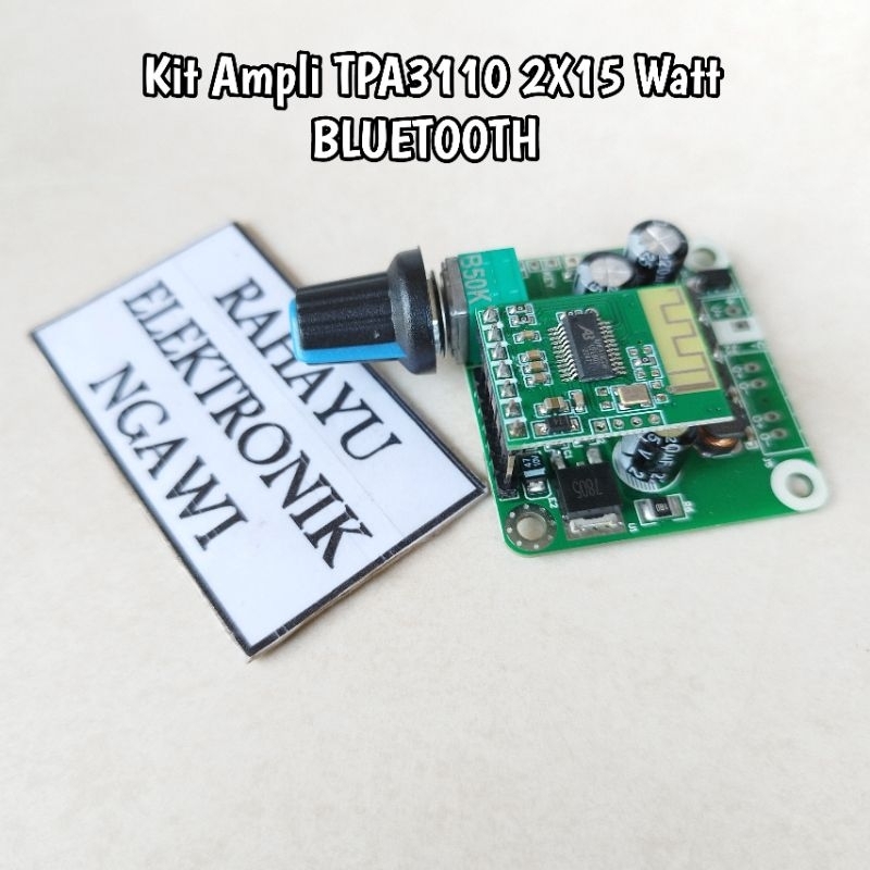 Modul TPA3110 Stereo Bluetooth 4.2 Amplifier 2 x 15 Watt