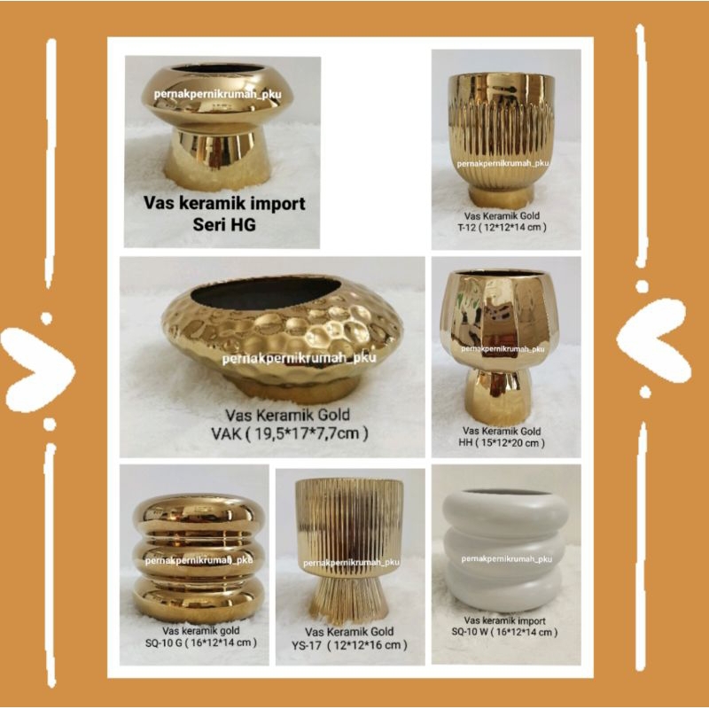 VAS KERAMIK AESTHETIC PREMIUM