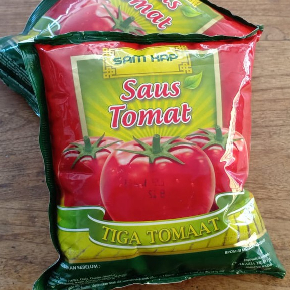 

MURAH REFFIL SAUS TOMAT SAM HAP TIGA TOMAAT- 500 GRAM