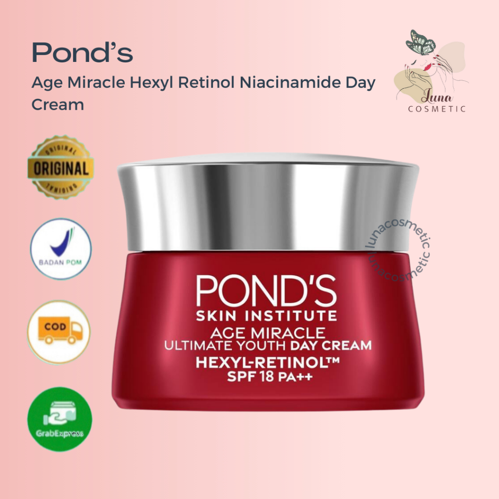 Ponds Age Miracle Hexyl Retinol Niacinamide Day Cream | Ponds Day Cream