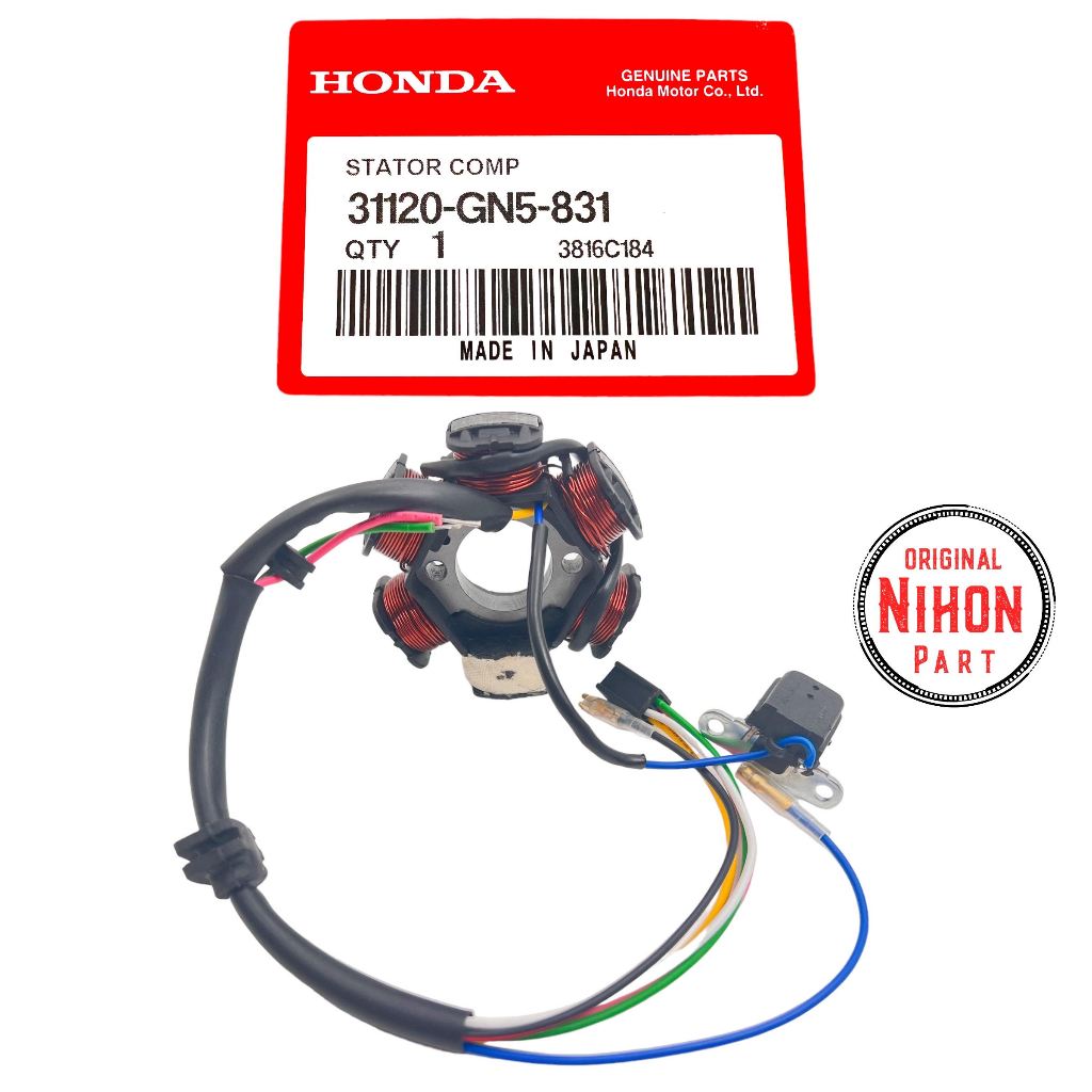 Fressjago Spull Assy Honda Grand / Impressa / Astrea Grand / Stator Comp Spull Grand Original Honda