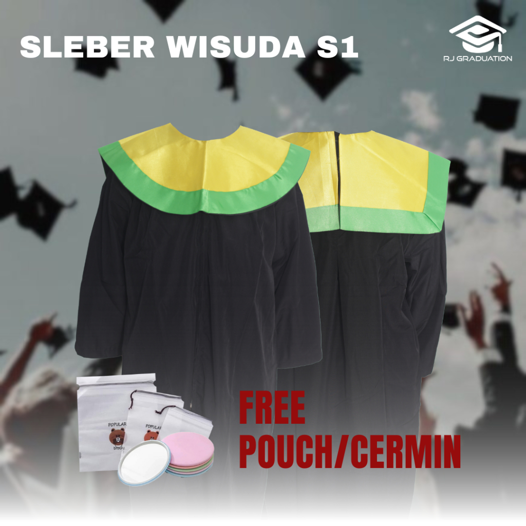 [Best Seller] Sleber Wisuda , Kerah Wisuda , Atribut Wisuda, Slaber Toga Wisuda