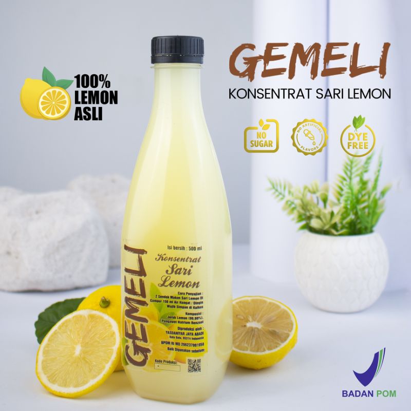 Sari Lemon Gemeli Murni California 500ml