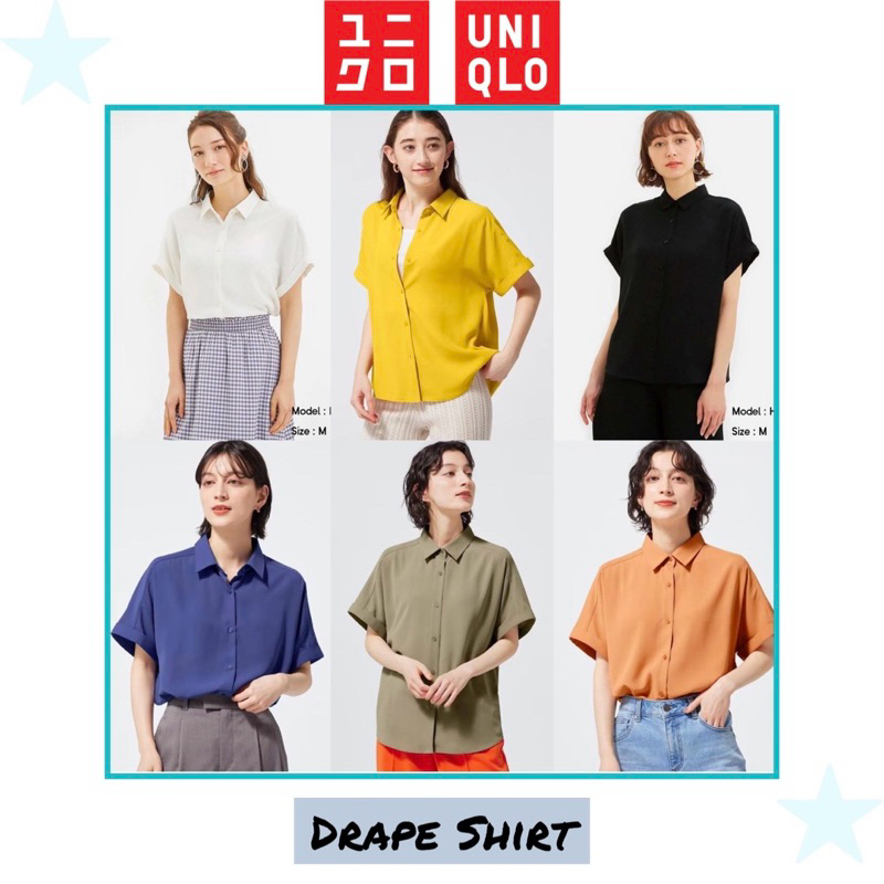 Shirt by GU & Uniqlo - Kemeja Wanita