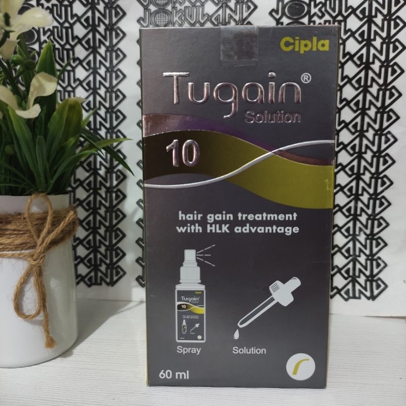 TUGAIN Solution Minoxidil 10% liquid original not rogaine n kirkland