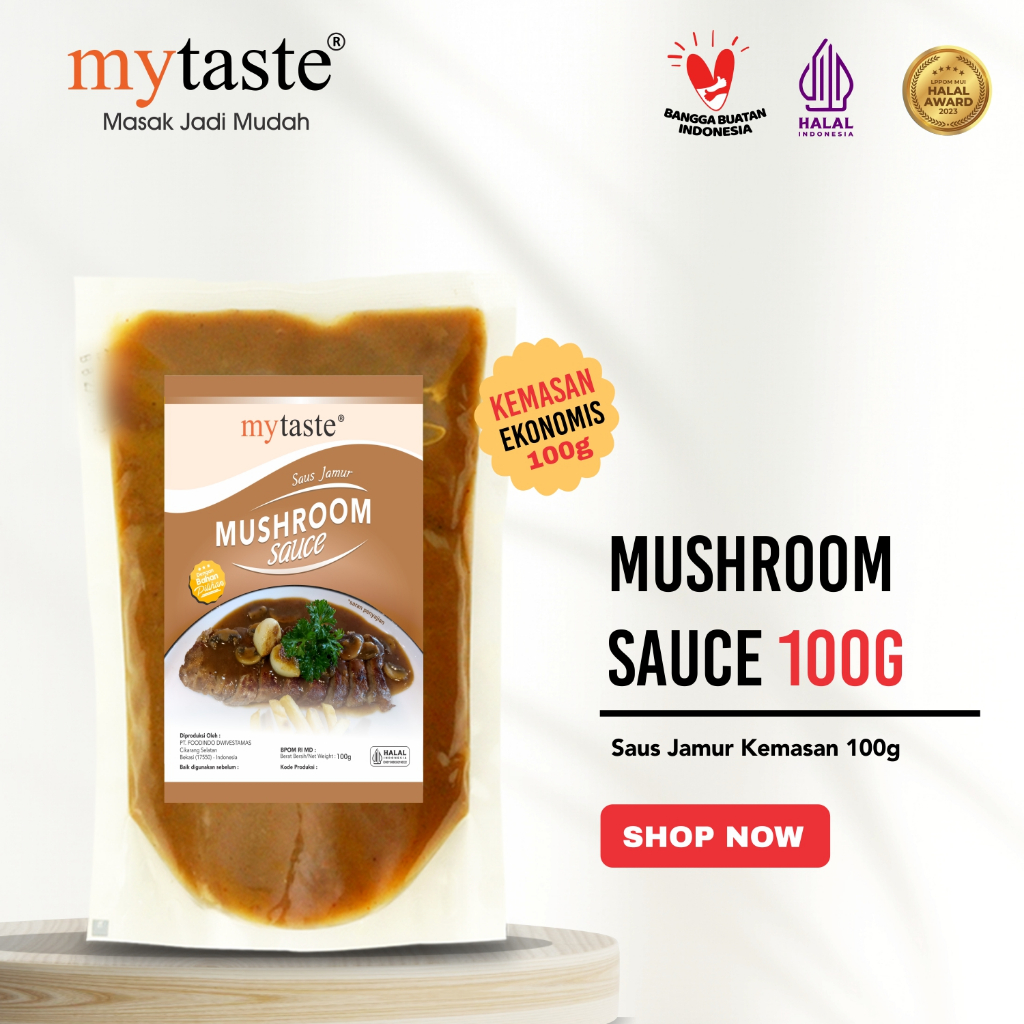 

My Taste Mushroom Sauce - Saus Jamur 100 Gram