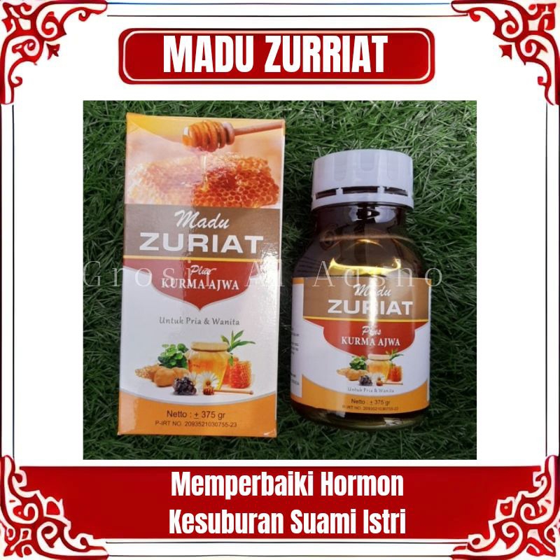 

MADU ZURRIAT PLUS KURMA AJWA / MADU PROMIL