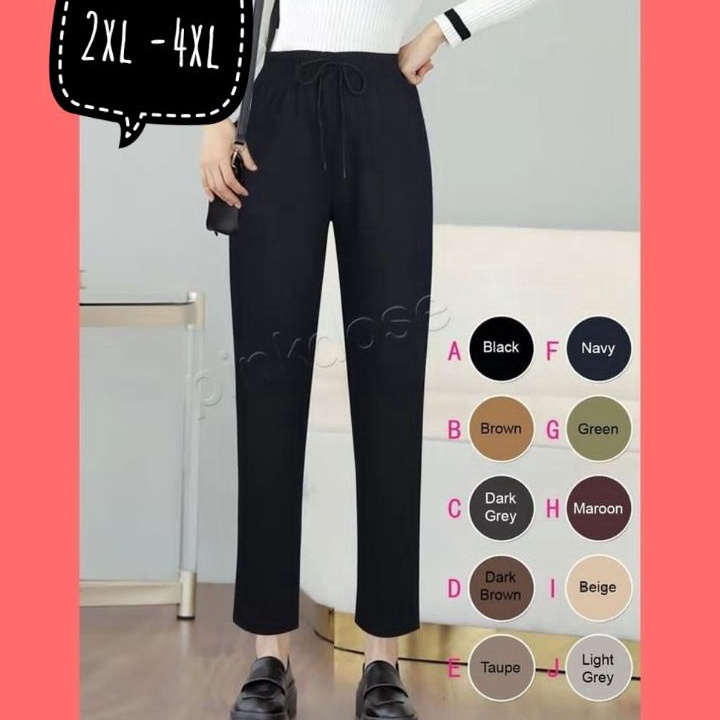 Terlaku CELANA IMPORT POLOS PINKDOSE 2XL sampai 7XL.