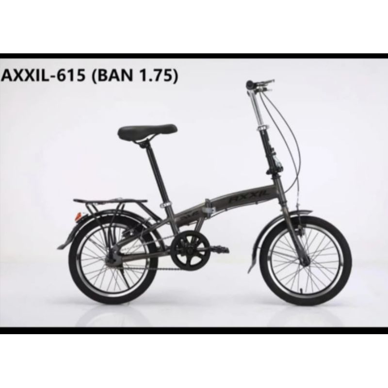 sepeda lipat 16 Axxil 615 single speed
