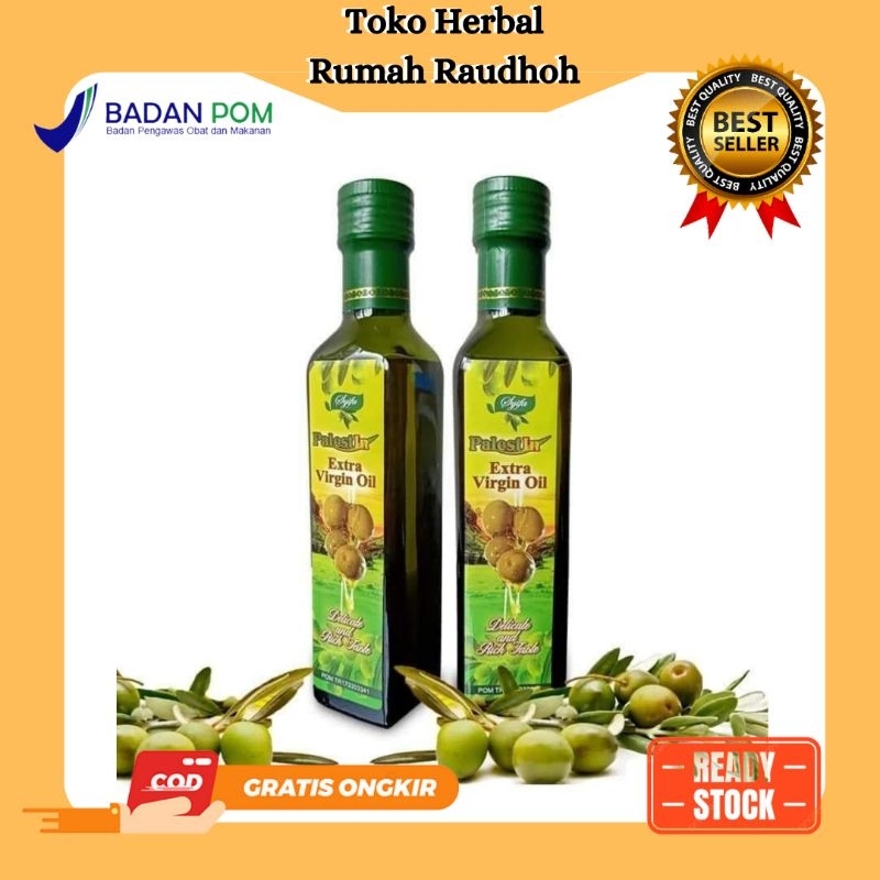 

MINYAK ZAITUN PALESTIN 250ML - EXTRA VIRGIN OLIVE OIL