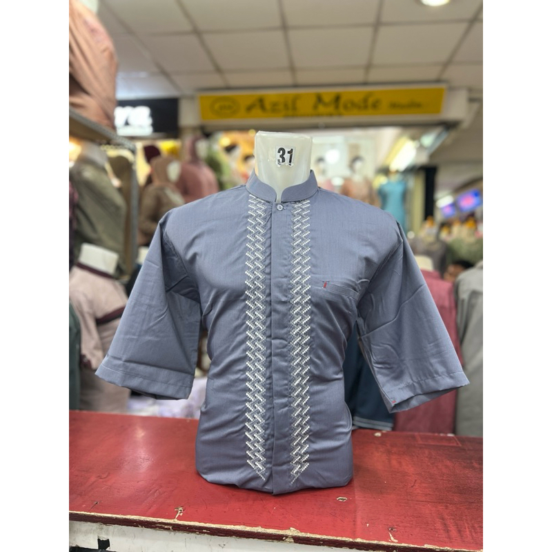 baju koko jumbo sr 2L-5L