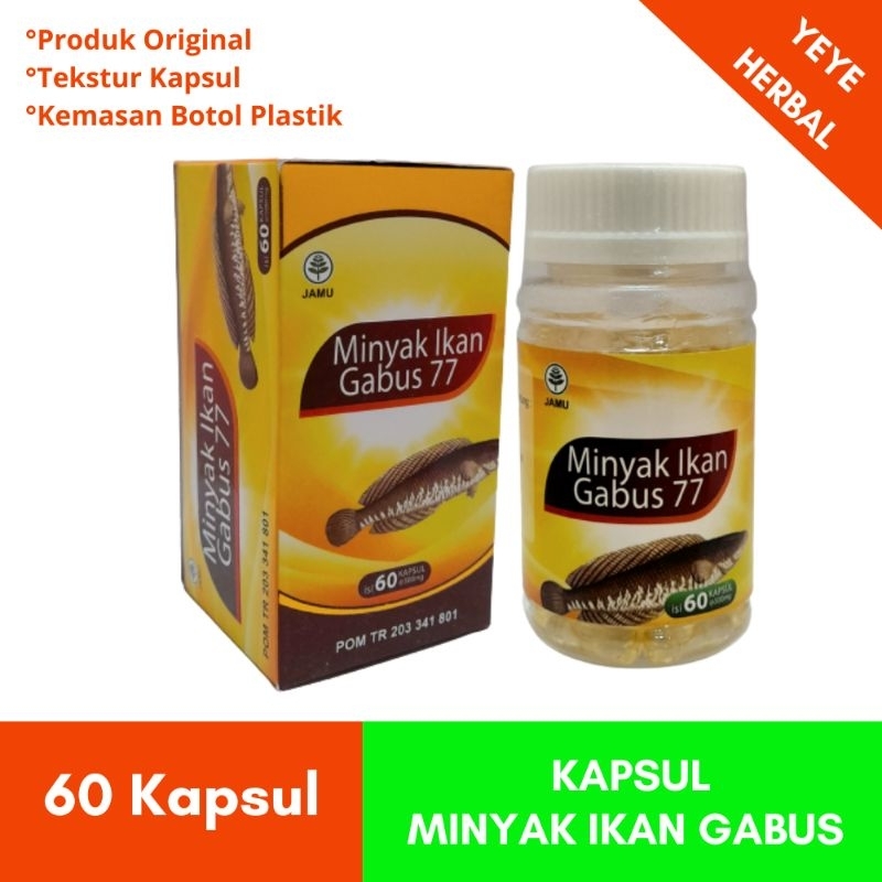 Kapsul Minyak Ikan Gabus 77