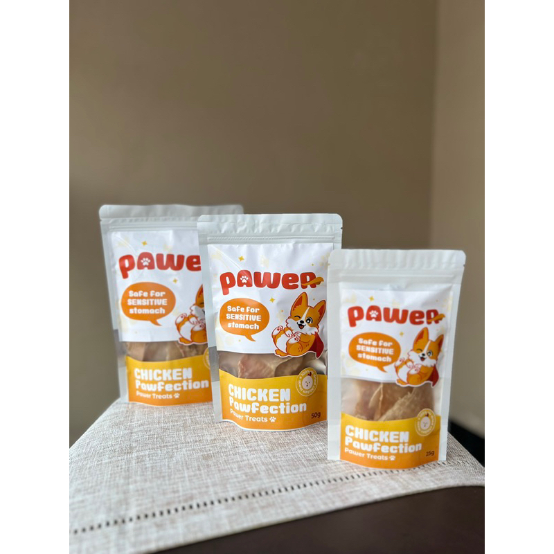 Pawer Indonesia| Pawer Treats Chicken | Ayam Jerky Snack Anjing Dog Treats