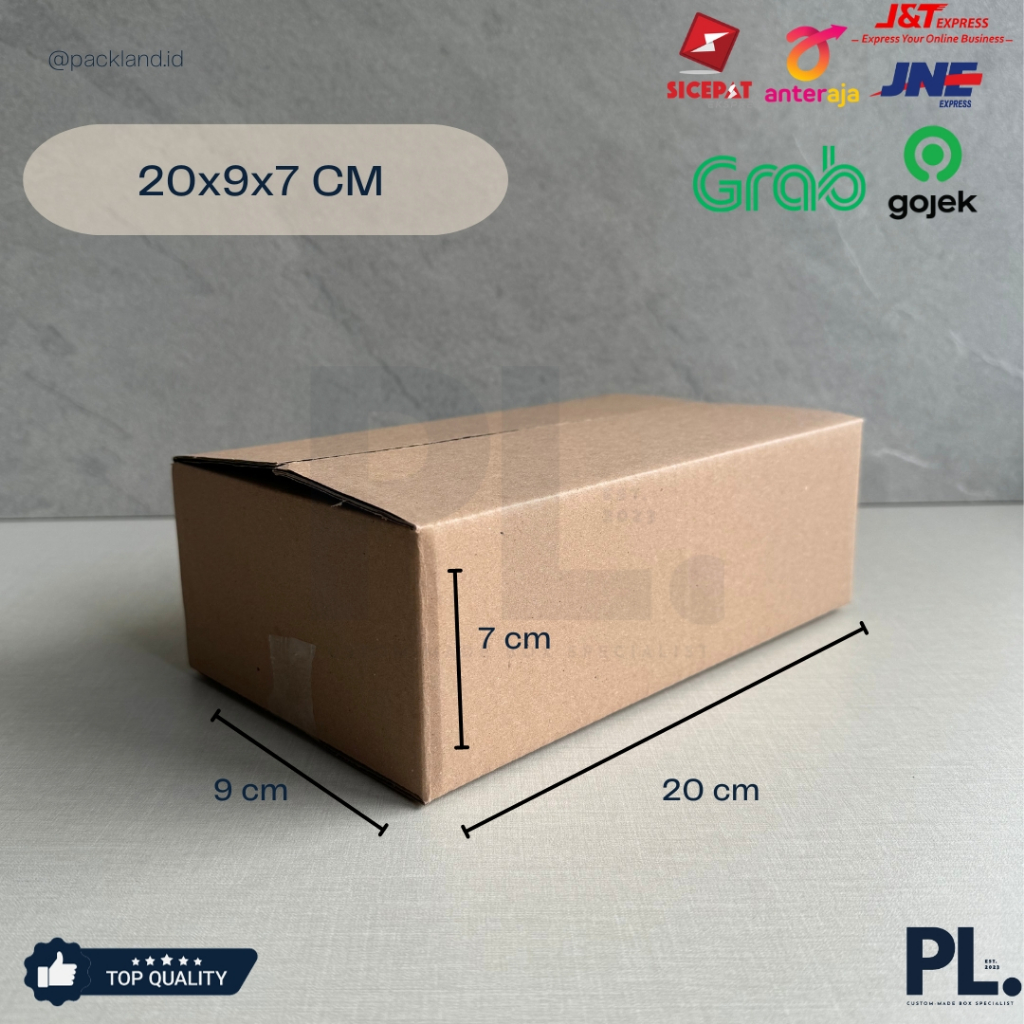 

DUS PACKAGING | KARDUS | BOX POLOS 20x9x7cm