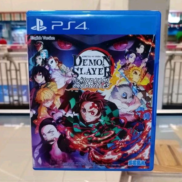 BD PS4 Demon Slayer The Hinokami Chronicles Game CD Kaset Bluray Playstation 4