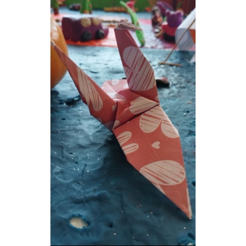 

Origami burung, Burung mainan, edukasi