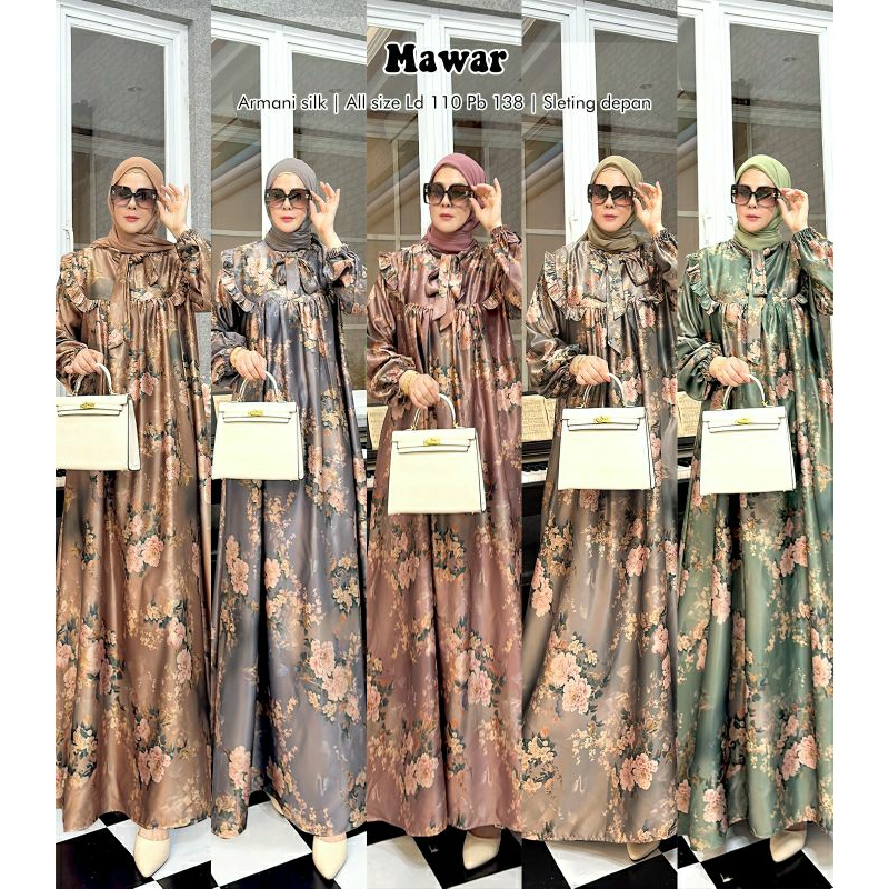 Mawar Armani Silk Dress