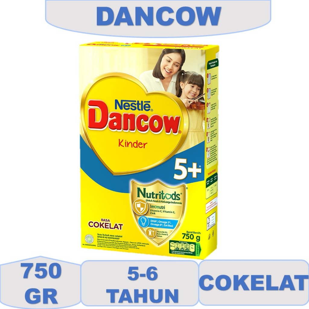 

Susu Dancow 5+ Rasa Cokelat 750gr - de snop