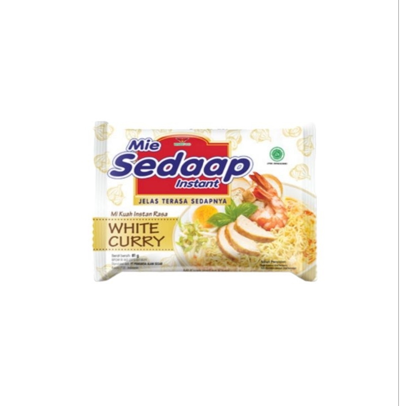 

Mie Sedaap Instan Kuah White Curry 81g