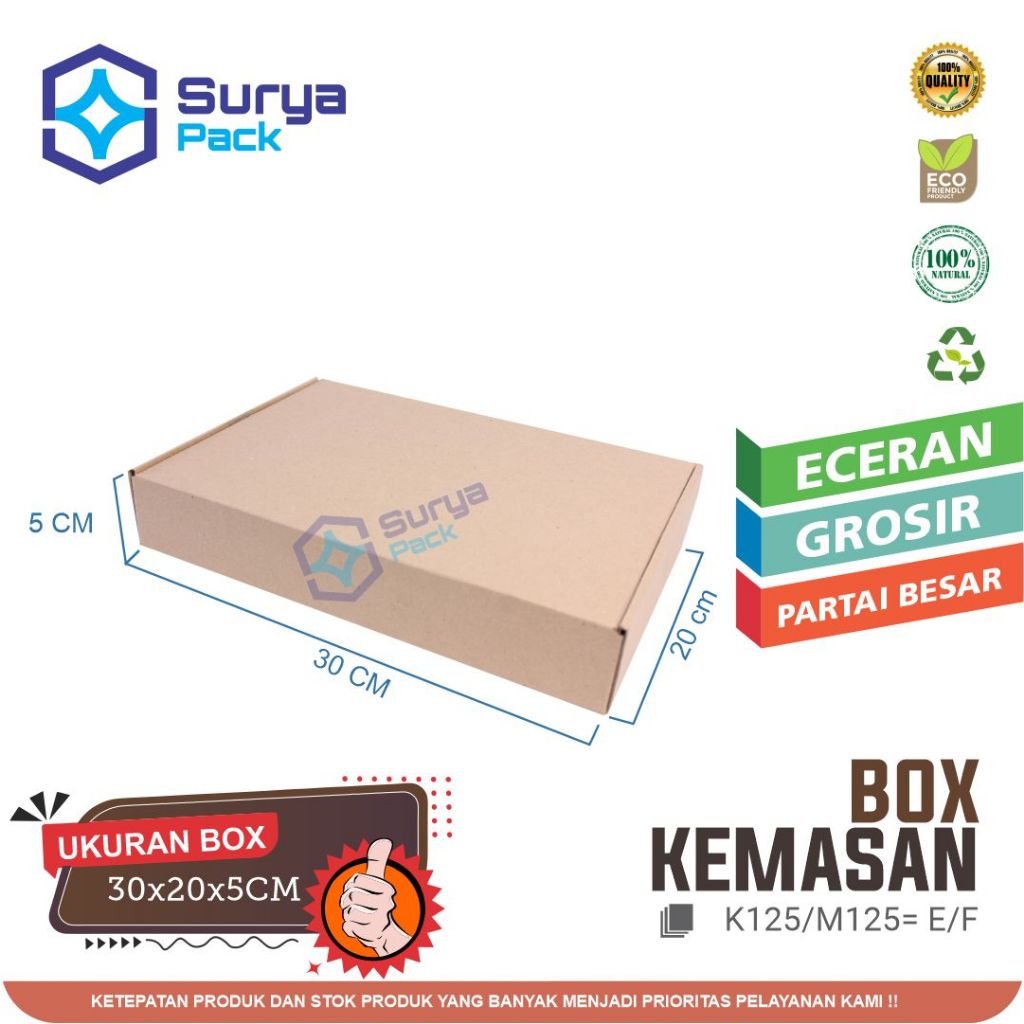 

KARDUS PACKING / KOTAK PIZZA DIECUT 30x20x5 CM