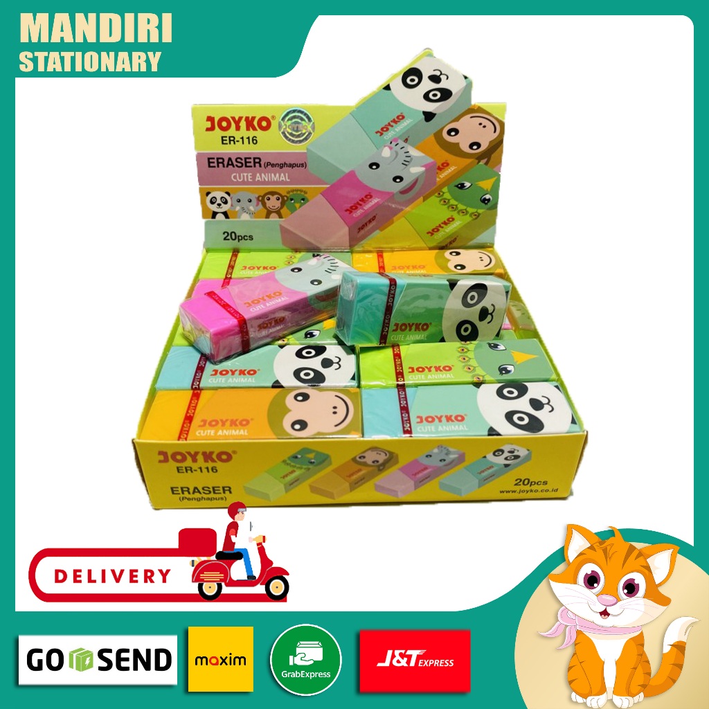 

Penghapus Joyko ER-116 Cute Animal