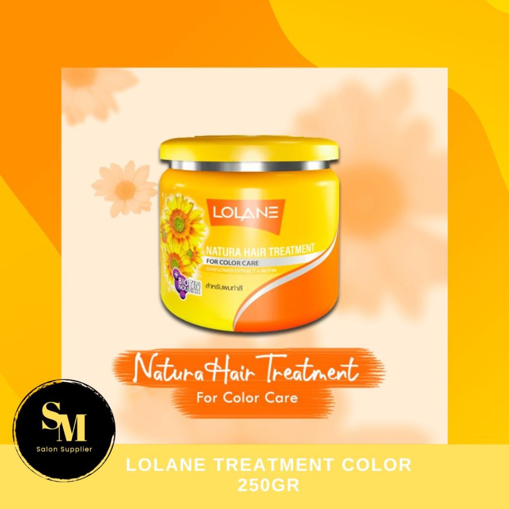 Lolane Natura Masker For Color Care 250gr – Makser Rambut Berwarna