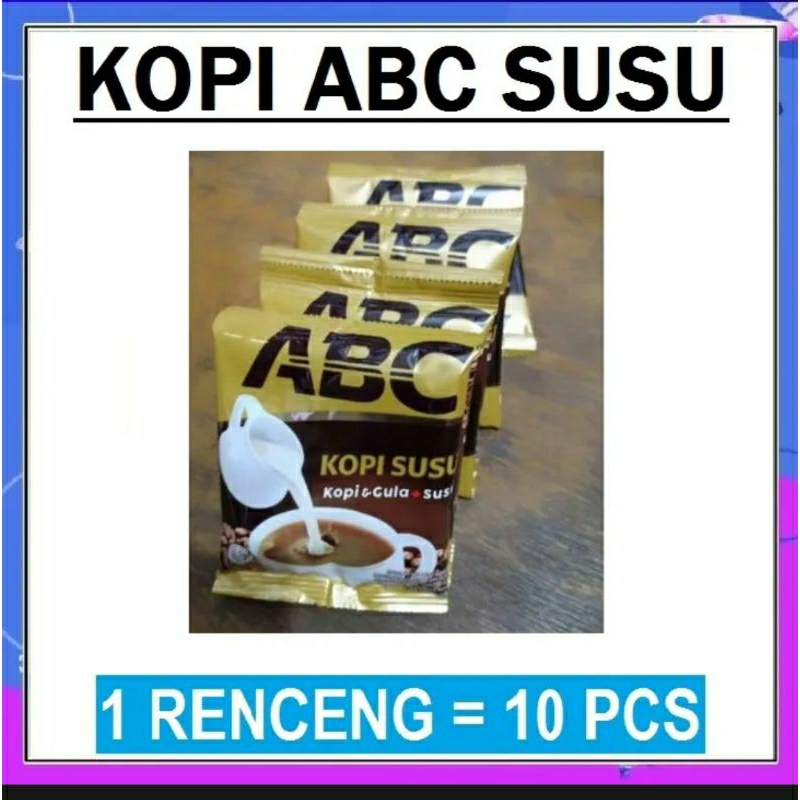 

kopi ABC susu 10 sachet