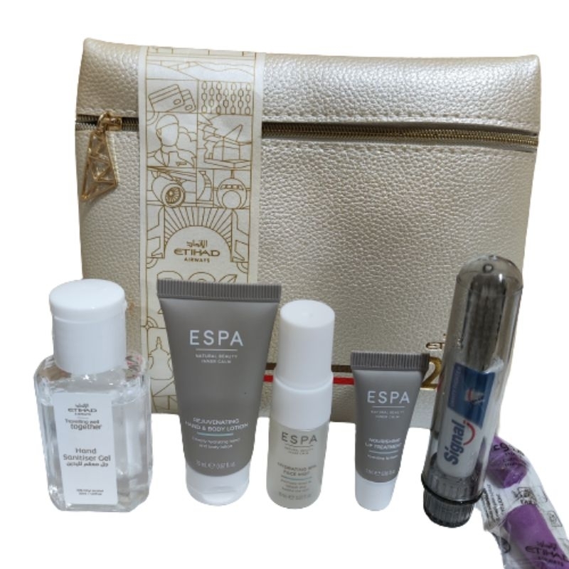 AMENITY KIT ESPA SPECIAL EDITION FROM ETIHAD AIRWAYS