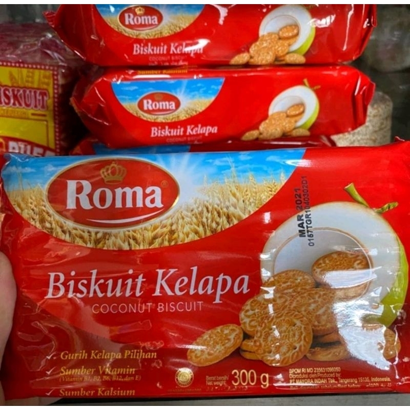 

Biskuit Roma Kelapa 300gr