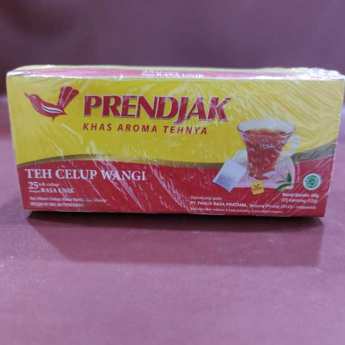 

Prendjak Teh Celup Wangi 25 Kantong free sendok Bubur