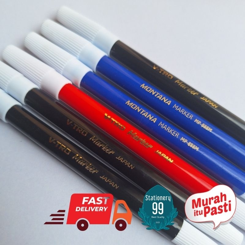 PTM- Spidol  Standard/Spidol Hitam/Spidol Biru/Spidol Merah/Sepidol/Spidol Permanent Kecil
