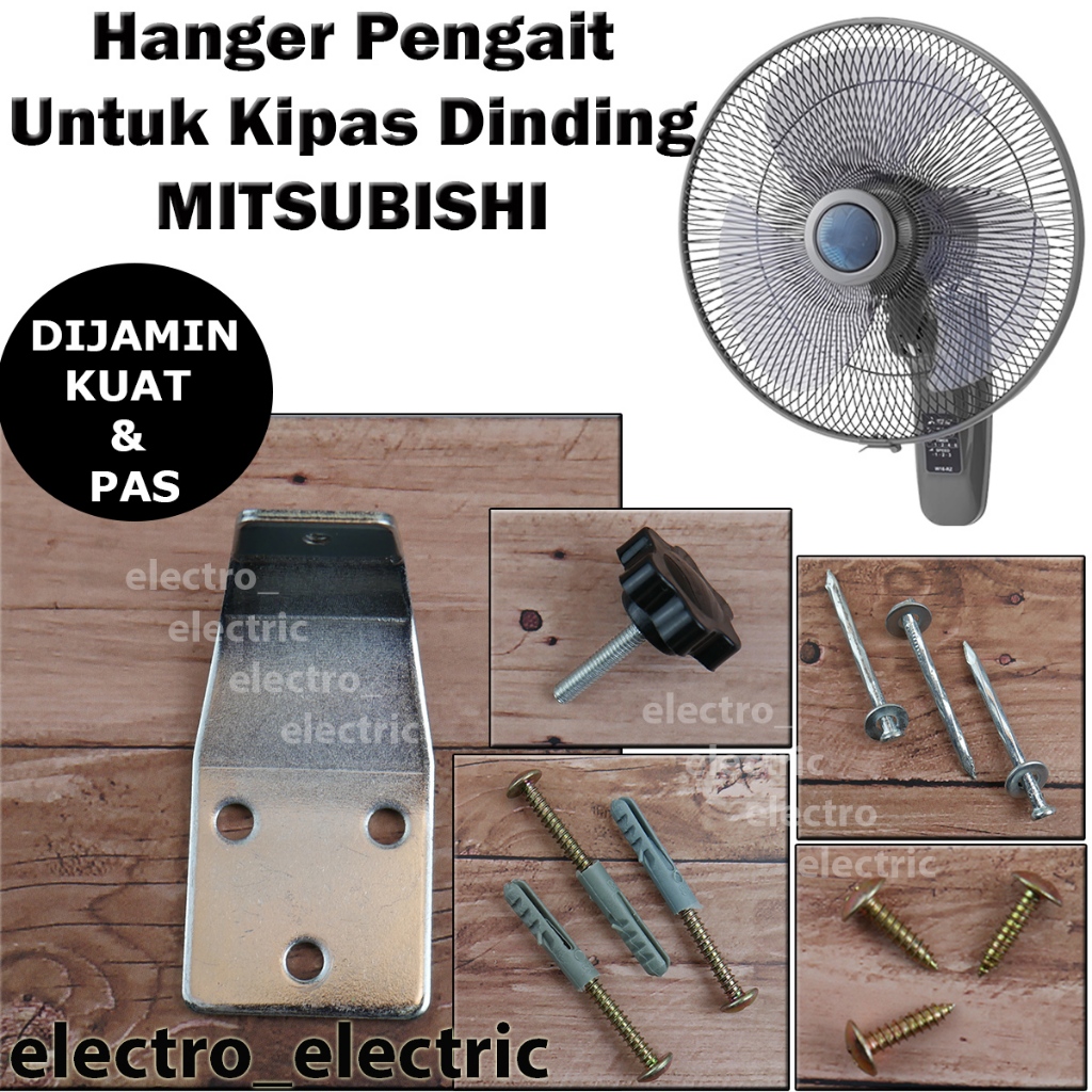 Cantolan dudukan gantungan kipas angin dinding mitsubishi